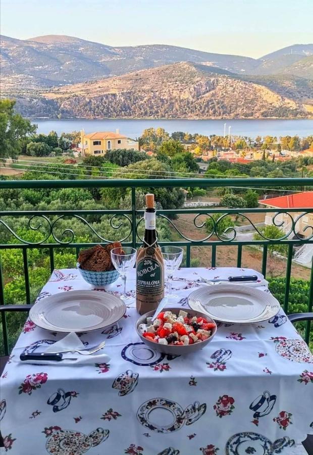 Apaggio Di Argostoli Apartments - Private Parking & Sea View المظهر الخارجي الصورة