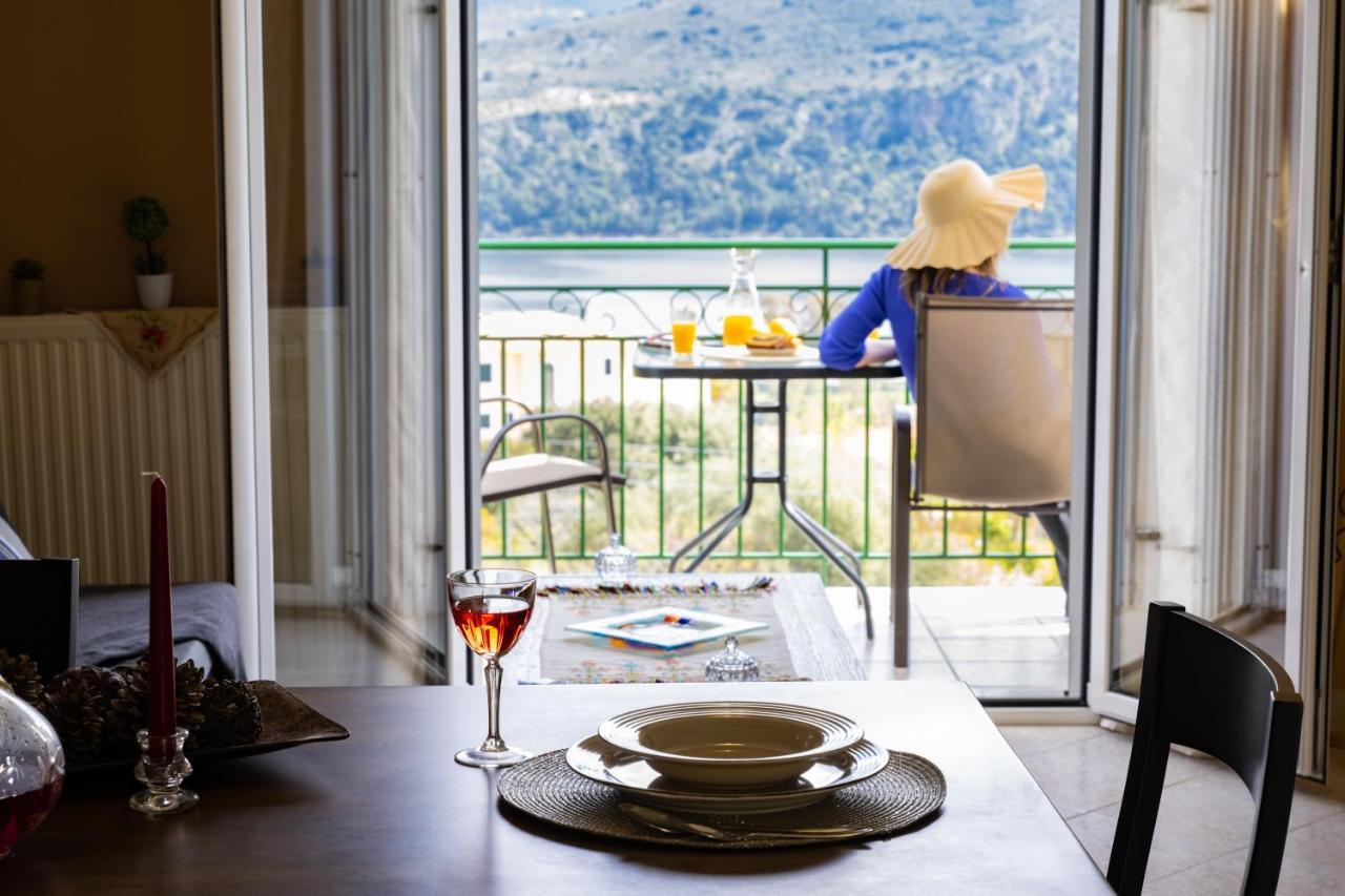 Apaggio Di Argostoli Apartments - Private Parking & Sea View المظهر الخارجي الصورة