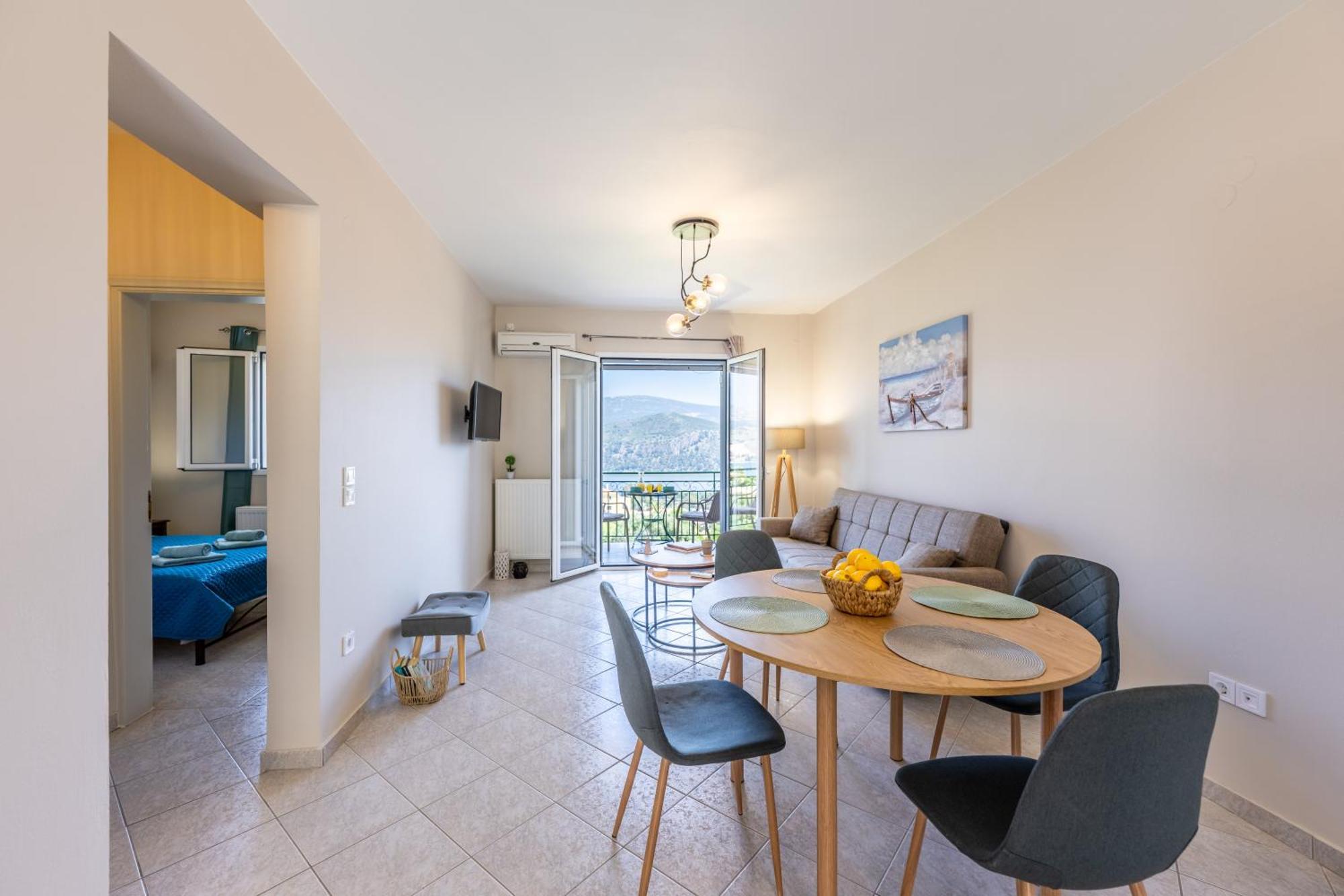 Apaggio Di Argostoli Apartments - Private Parking & Sea View المظهر الخارجي الصورة