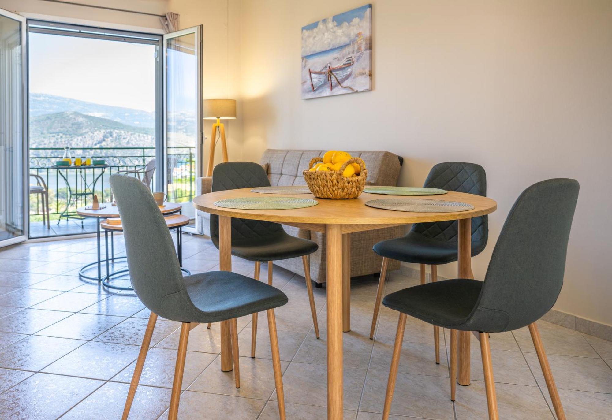 Apaggio Di Argostoli Apartments - Private Parking & Sea View المظهر الخارجي الصورة